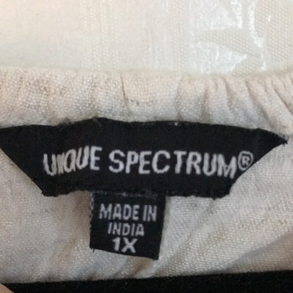 Praire style potato sack style blouse - Picture 3 of 6